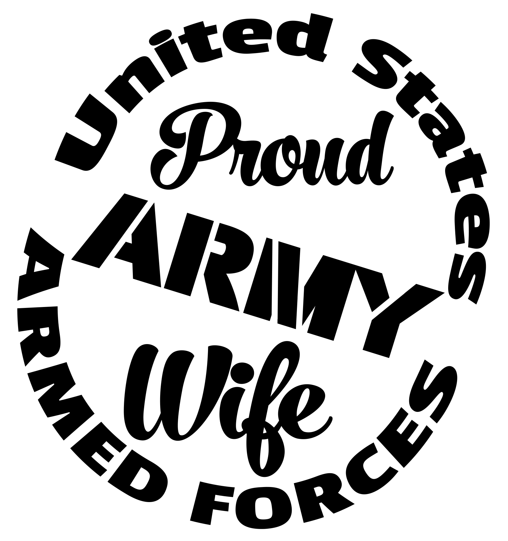 Free Proud Army Wife Svg Cutting File The Crafty Crafter Club