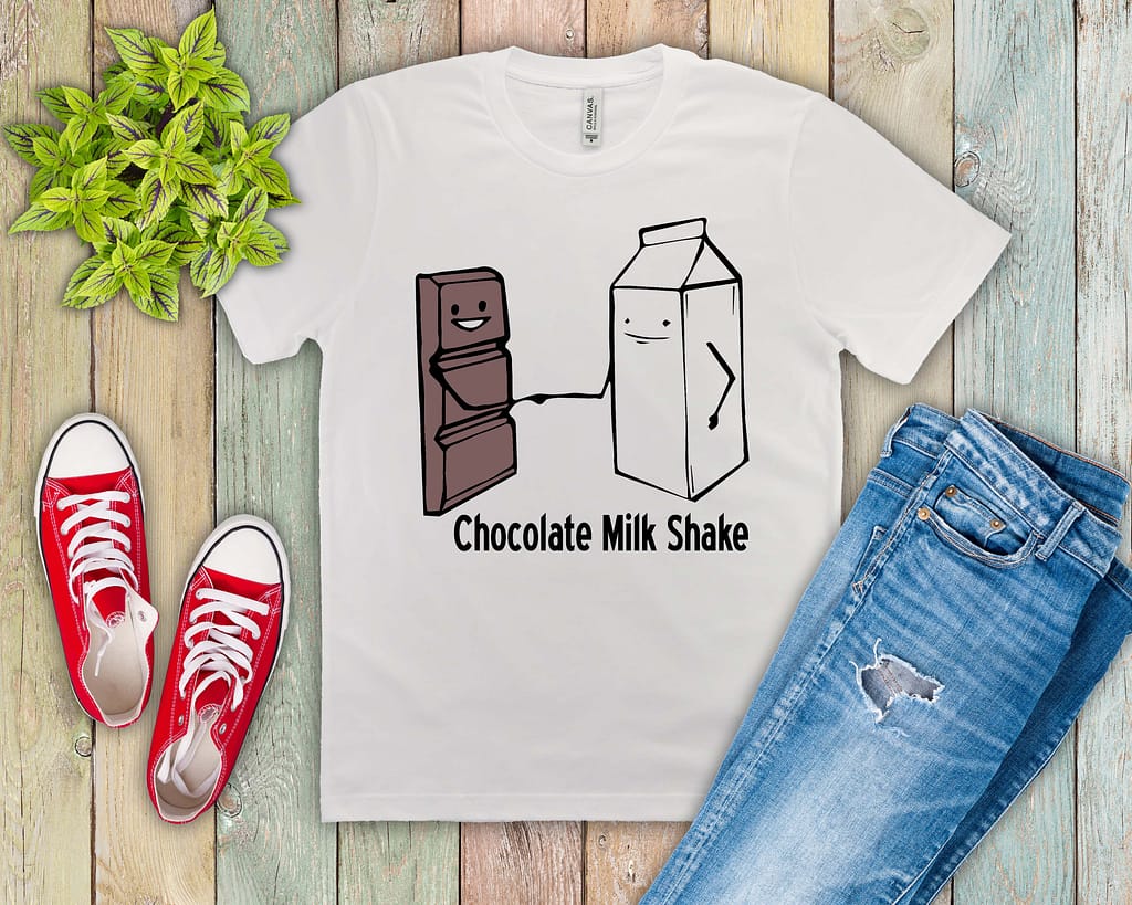 Free Chocolate Milk Shake SVG File