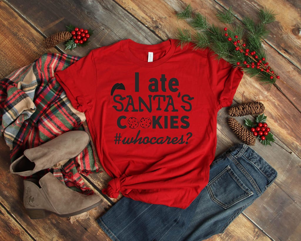 Free Santa's Cookies SVG File