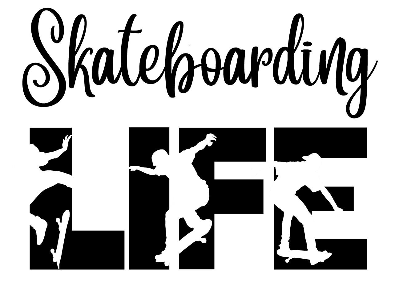 Free Skateboarding Life SVG File - The Crafty Crafter Club