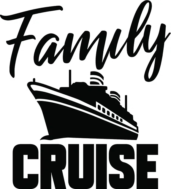 Free Family Cruise SVG File