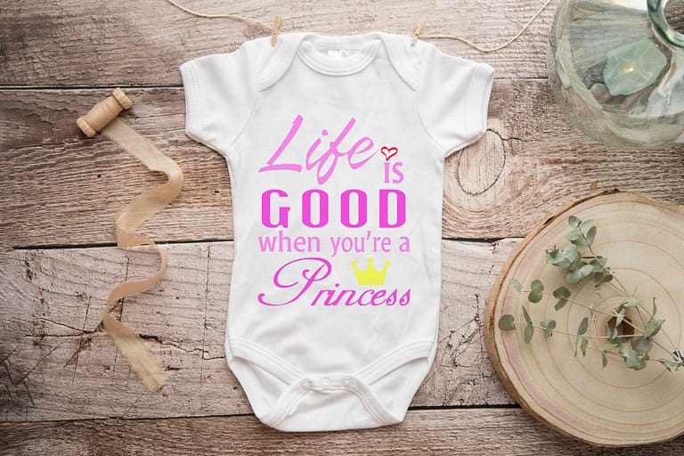 Free Life is Good Princess SVG File