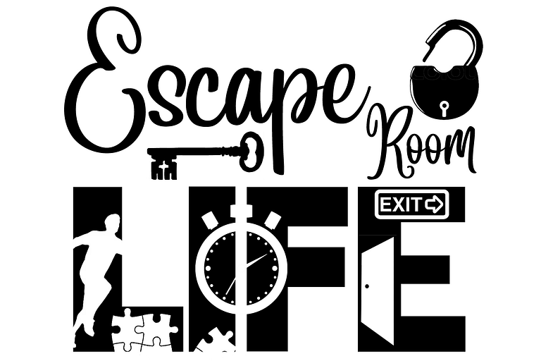 Free Escape Room Life SVG Cutting File for the Cricut