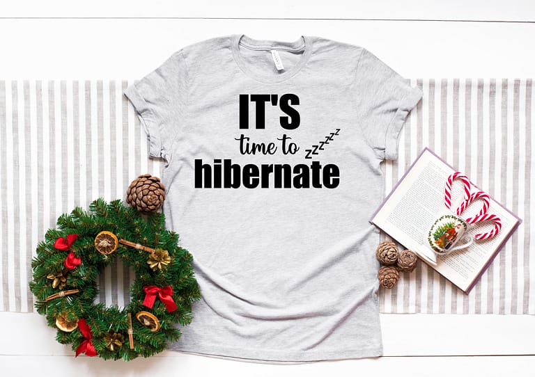 Free It's time to hibernate SVG Cutting File for the Cricut.