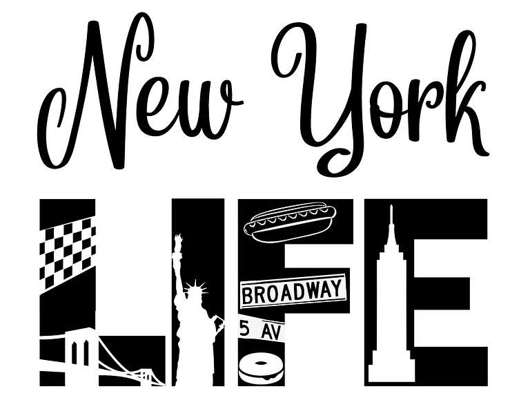 Free New York Live SVG Cutting File.