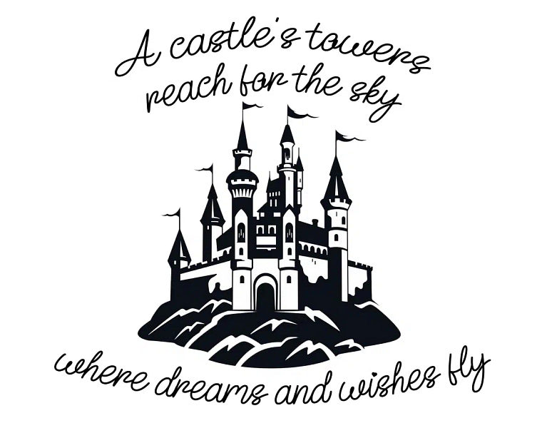 Free Castle's Reach for the SKY SVG File