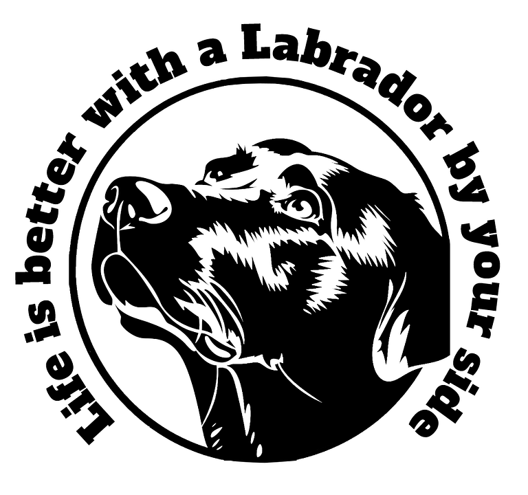 Free Life with a Labrador SVG File